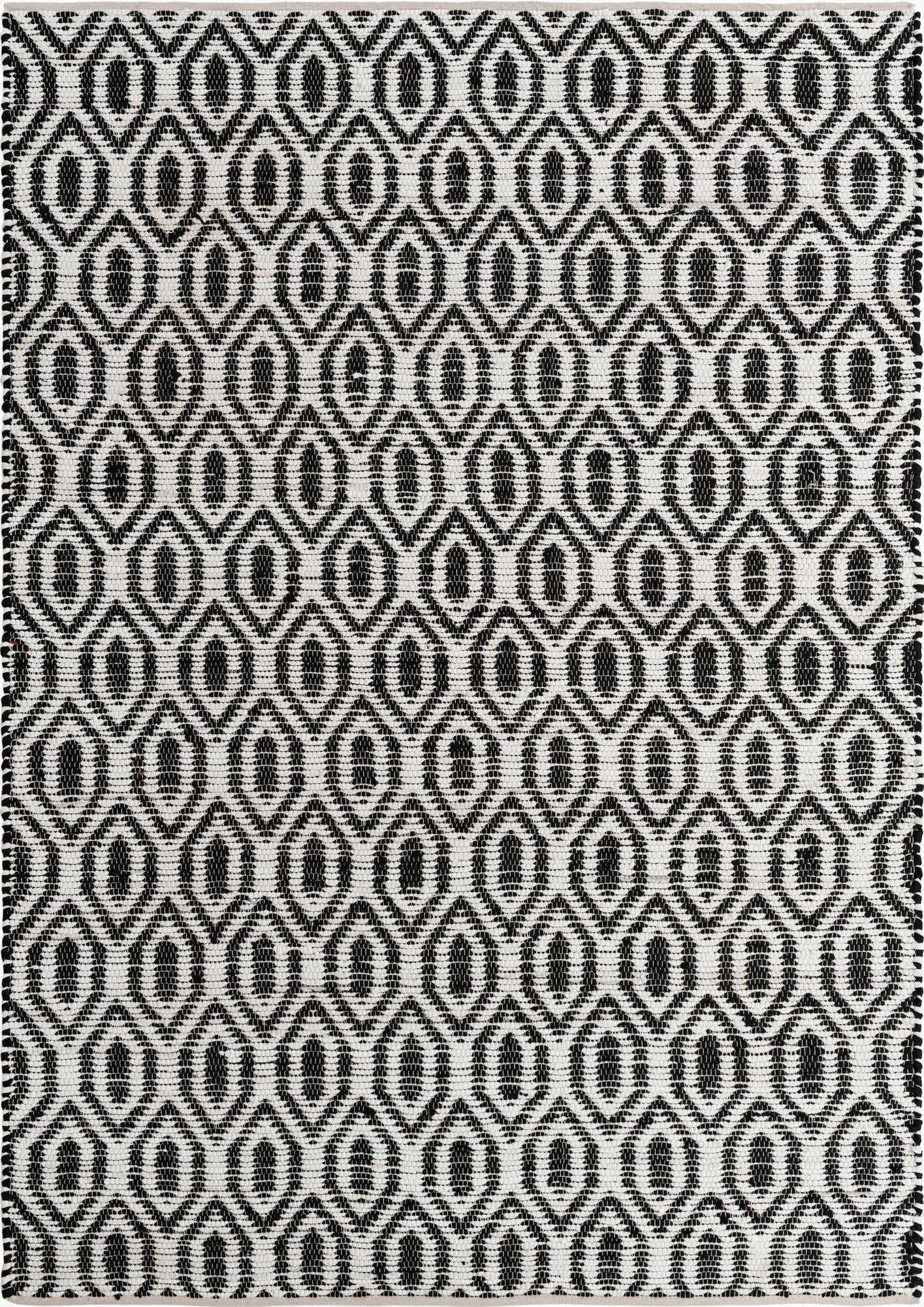  8' x 11'  Hand Woven Chindi Jute Rug