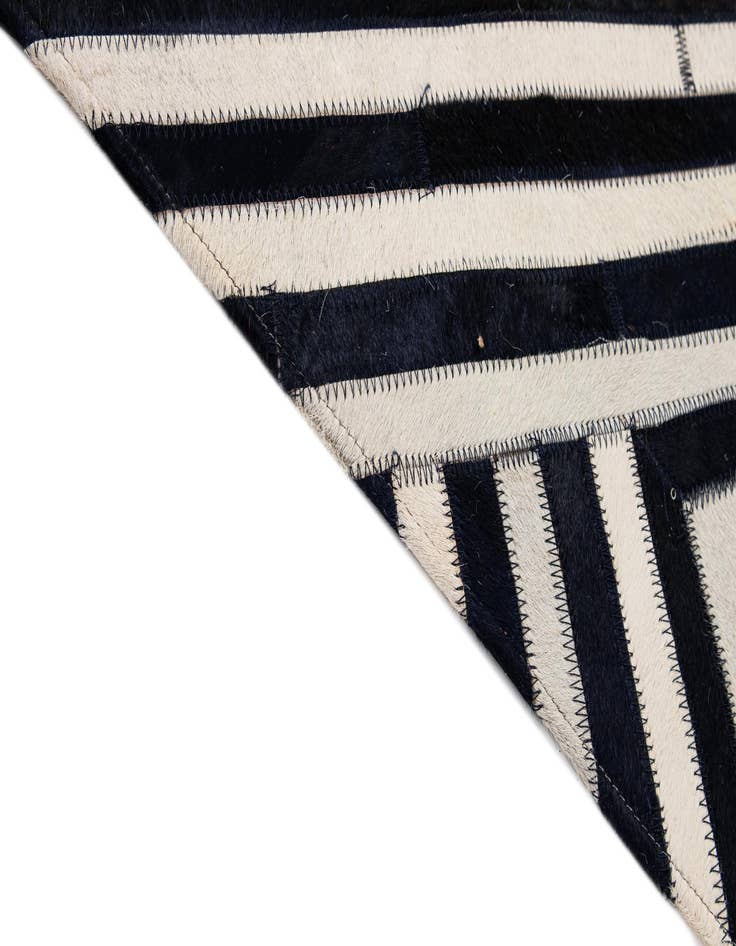 Detail image of  7' 11 x 9' 10 Cowhide - Patchwork Rug