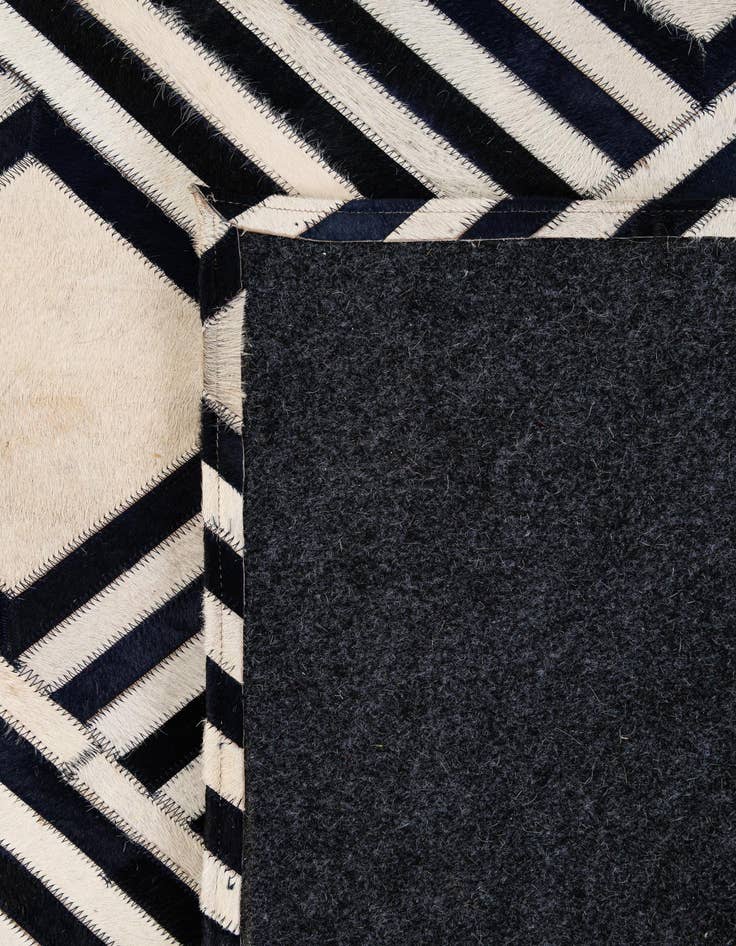 Detail image of  7' 11 x 9' 10 Cowhide - Patchwork Rug