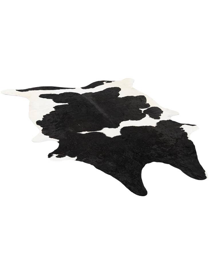 Detail image of  6' 2 x 6' 10 Cowhide Leather Rug