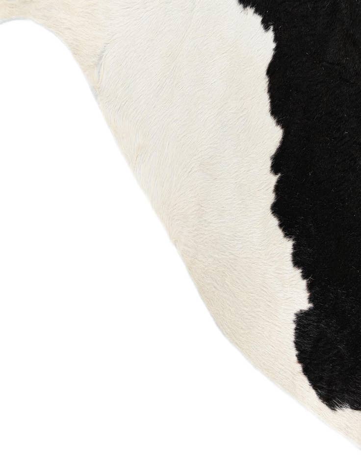 Detail image of  6' 2 x 6' 10 Cowhide Leather Rug
