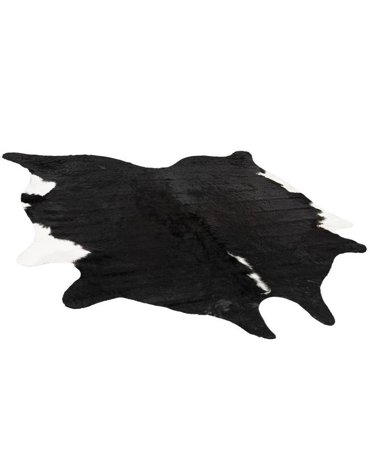 Detail image of  6' 2 x 6' 8 Cowhide Leather Rug