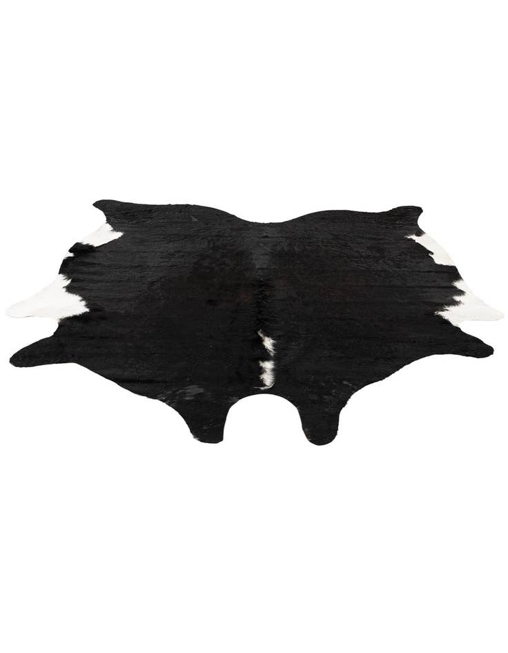 Detail image of  6' 2 x 6' 8 Cowhide Leather Rug