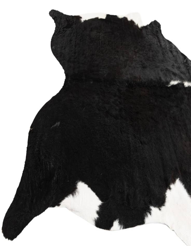 Detail image of  6' 2 x 6' 8 Cowhide Leather Rug