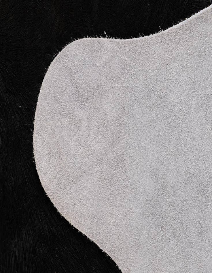 Detail image of  6' 2 x 6' 8 Cowhide Leather Rug