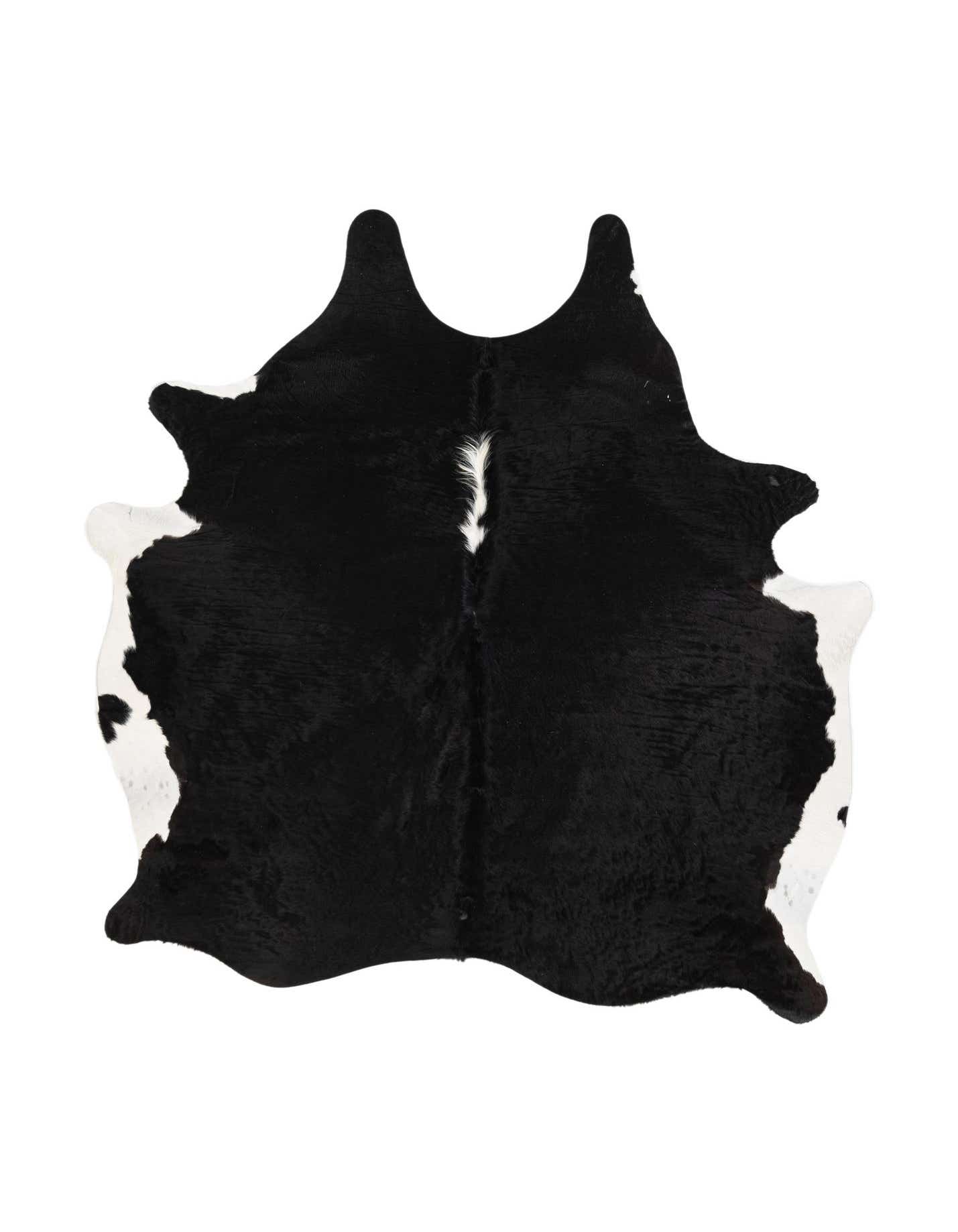 Primary image  5' 6 x 6' 6 Cowhide Leather Rug