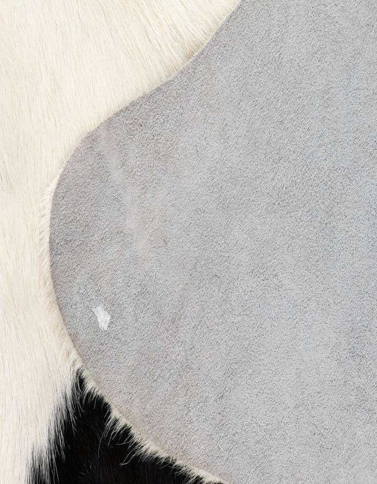 Detail image of  6' 5 x 7' 6 Cowhide Leather Rug