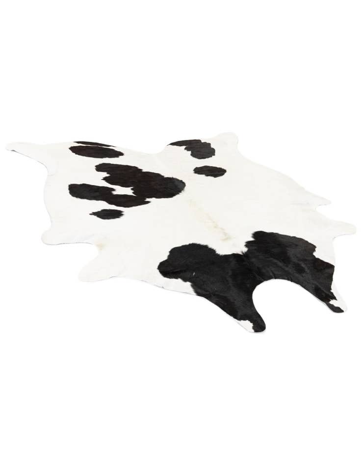 Detail image of  6' 3 x 6' 10 Cowhide Leather Rug
