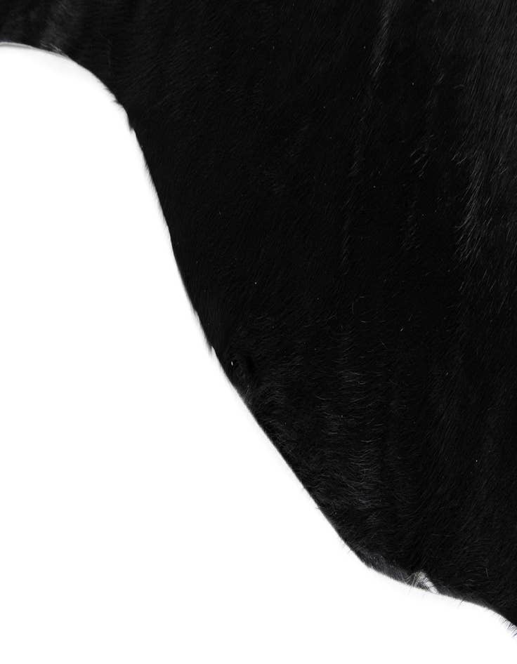 Detail image of  6' 2 x 6' 10 Cowhide Leather Rug