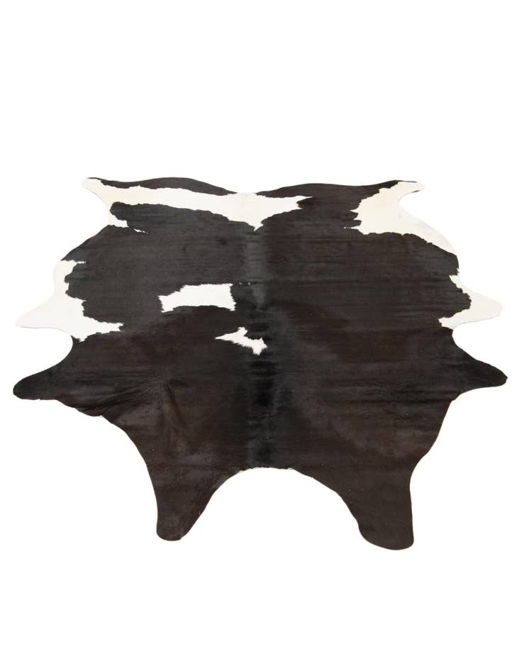 Detail image of  5' 2 x 6' 8 Cowhide Leather Rug