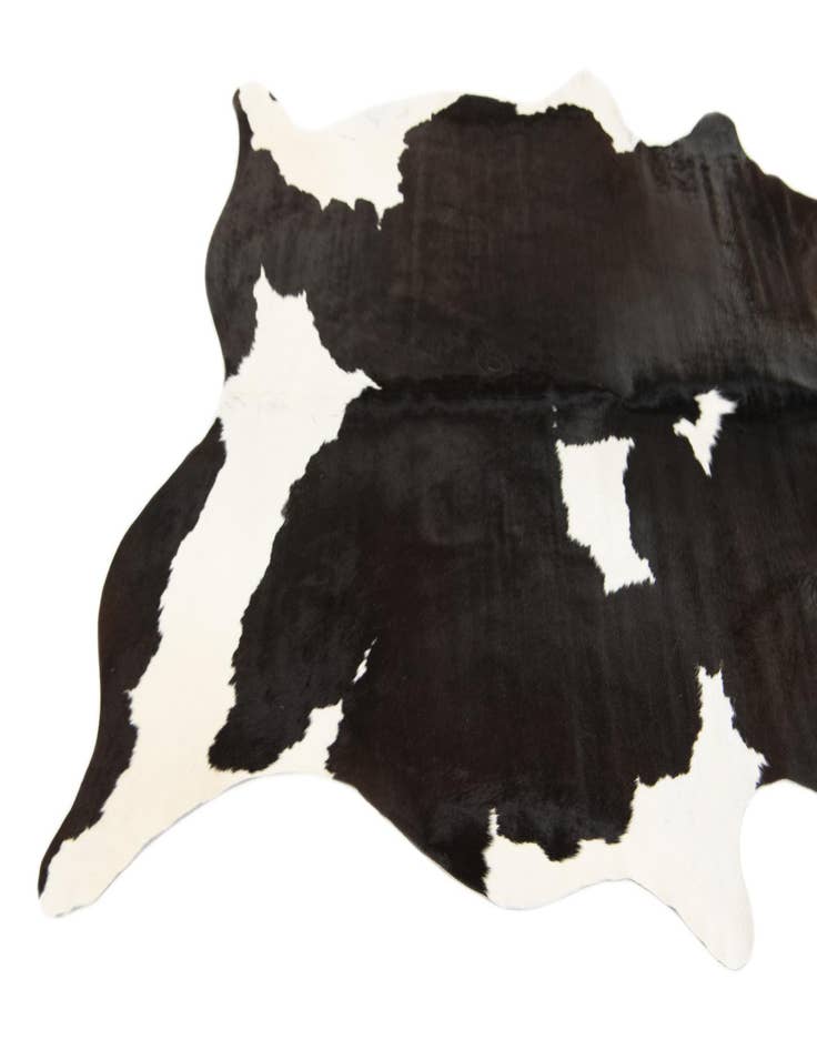 Detail image of  5' 2 x 6' 8 Cowhide Leather Rug