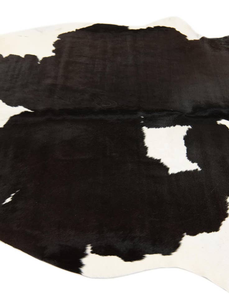 Detail image of  5' 2 x 6' 8 Cowhide Leather Rug