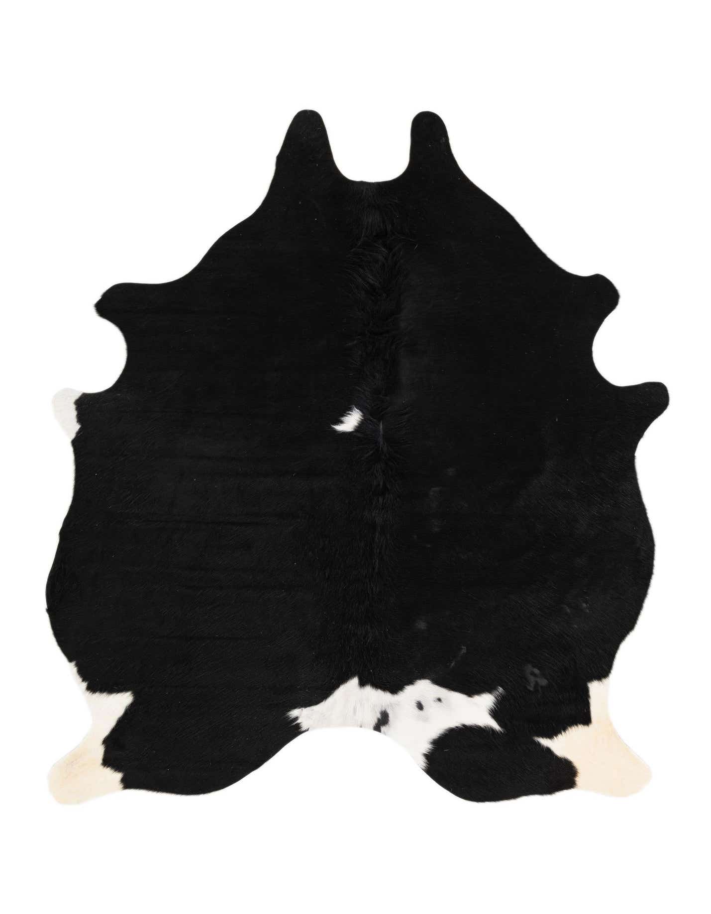Primary image  5' 1 x 6' 5 Cowhide Leather Rug