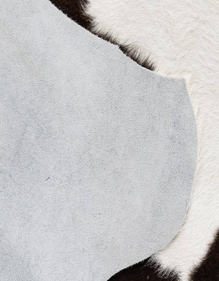 Detail image of  4' 8 x 5' 7 Cowhide Leather Rug