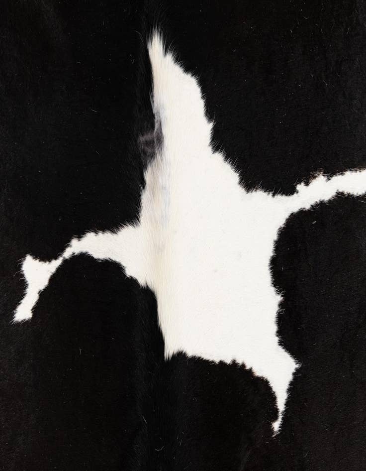 Detail image of  5' 4 x 6' 8 Cowhide Leather Rug