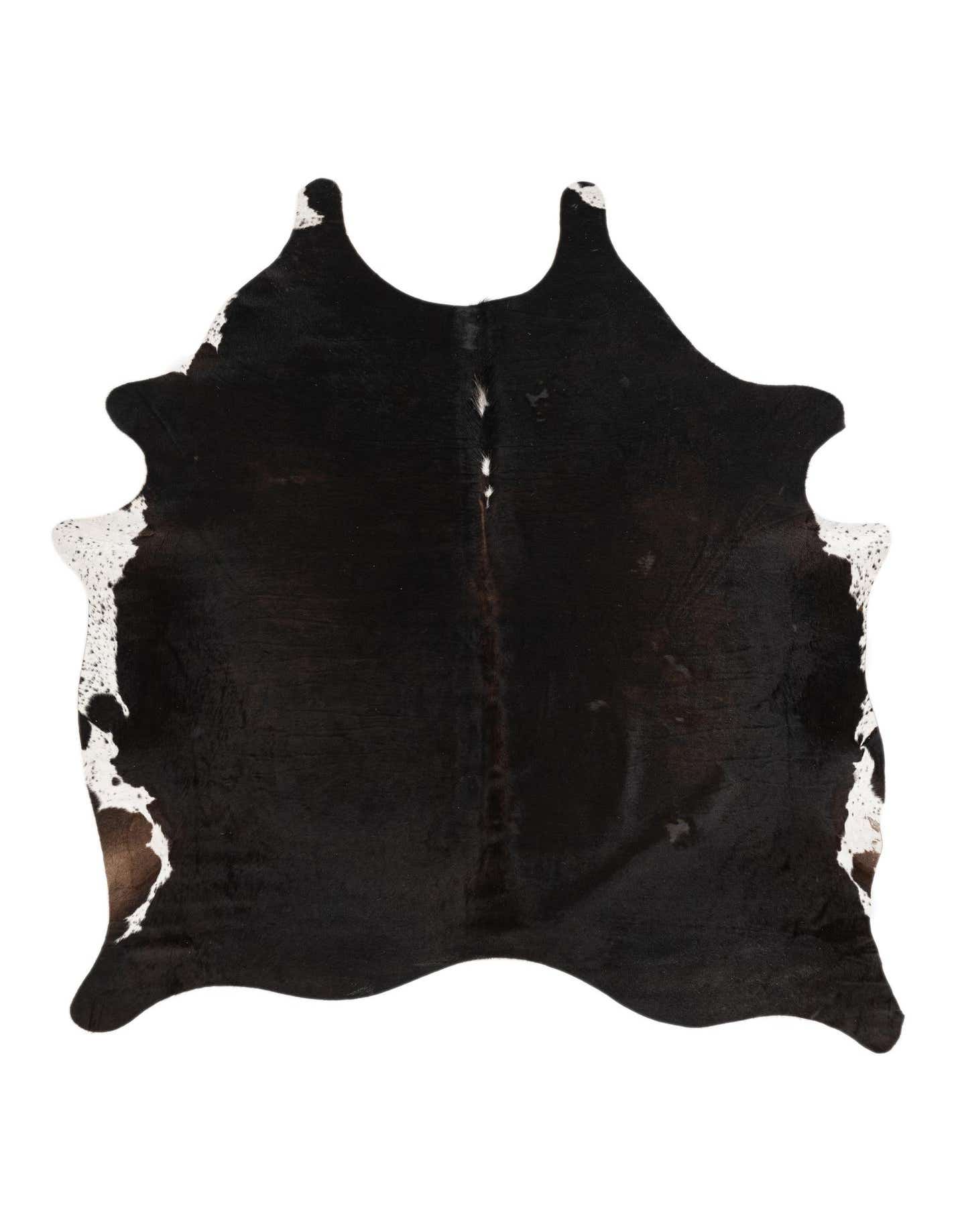 Primary image  5' 7 x 6' 2 Cowhide Leather Rug