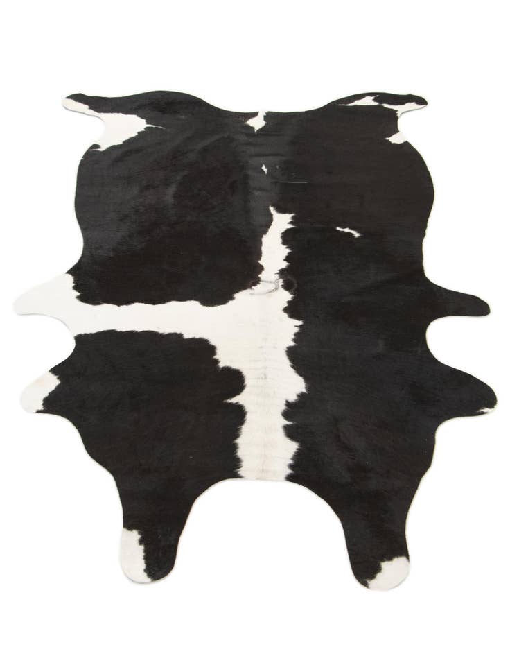 Detail image of  4' 1 x 6' 2 Cowhide Leather Rug
