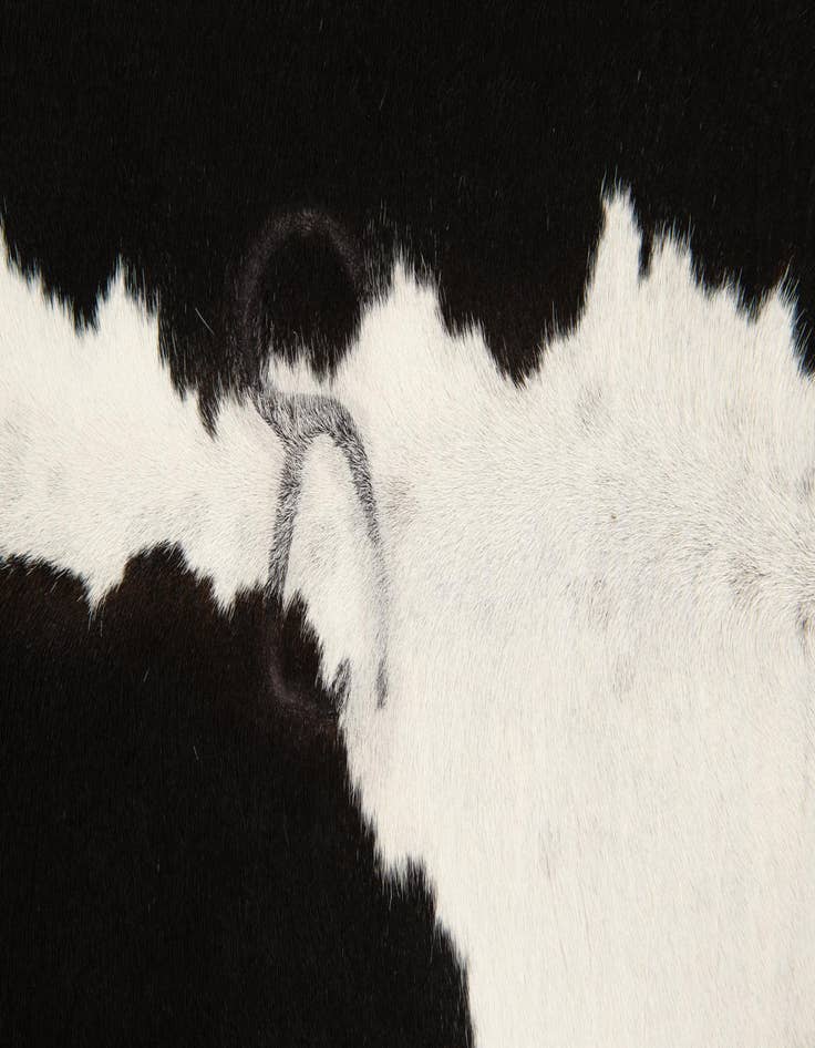 Detail image of  4' 1 x 6' 2 Cowhide Leather Rug