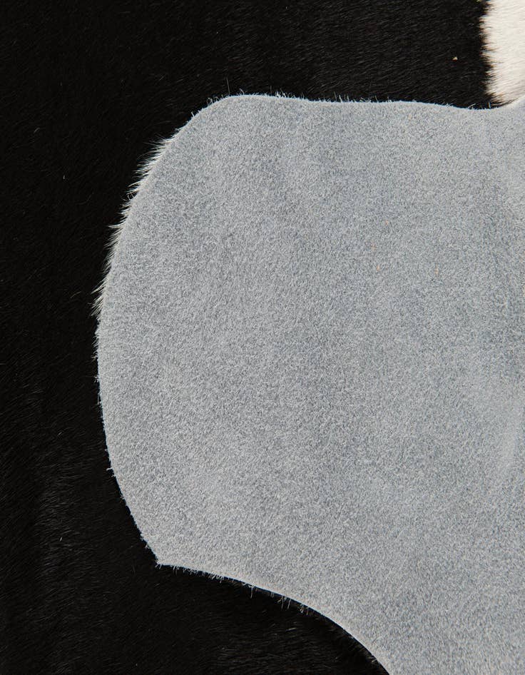 Detail image of  4' 1 x 6' 2 Cowhide Leather Rug