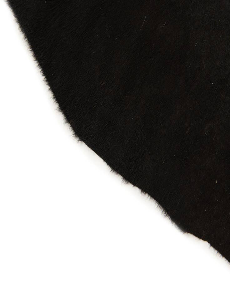 Detail image of  4' 3 x 4' 10 Cowhide Leather Rug