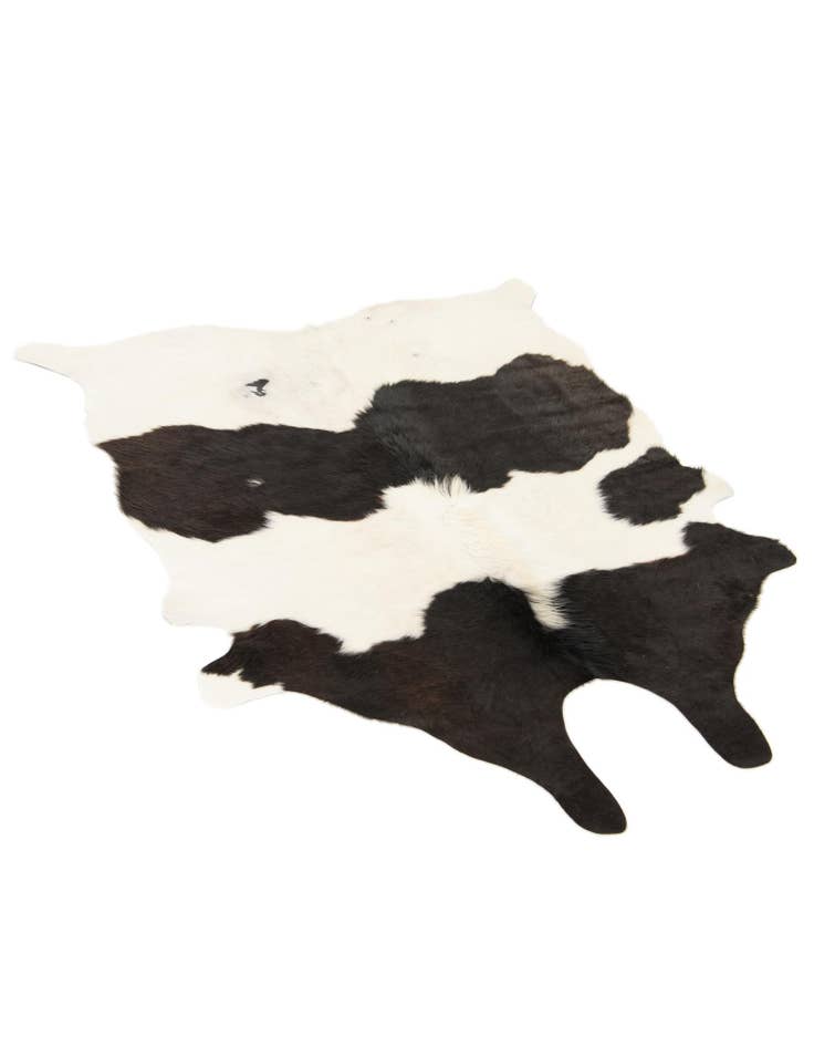 Detail image of  4' 11 x 5' 8 Cowhide Leather Rug