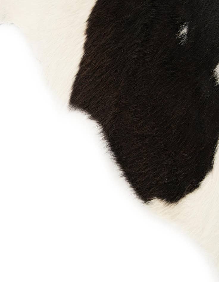 Detail image of  4' 11 x 5' 8 Cowhide Leather Rug