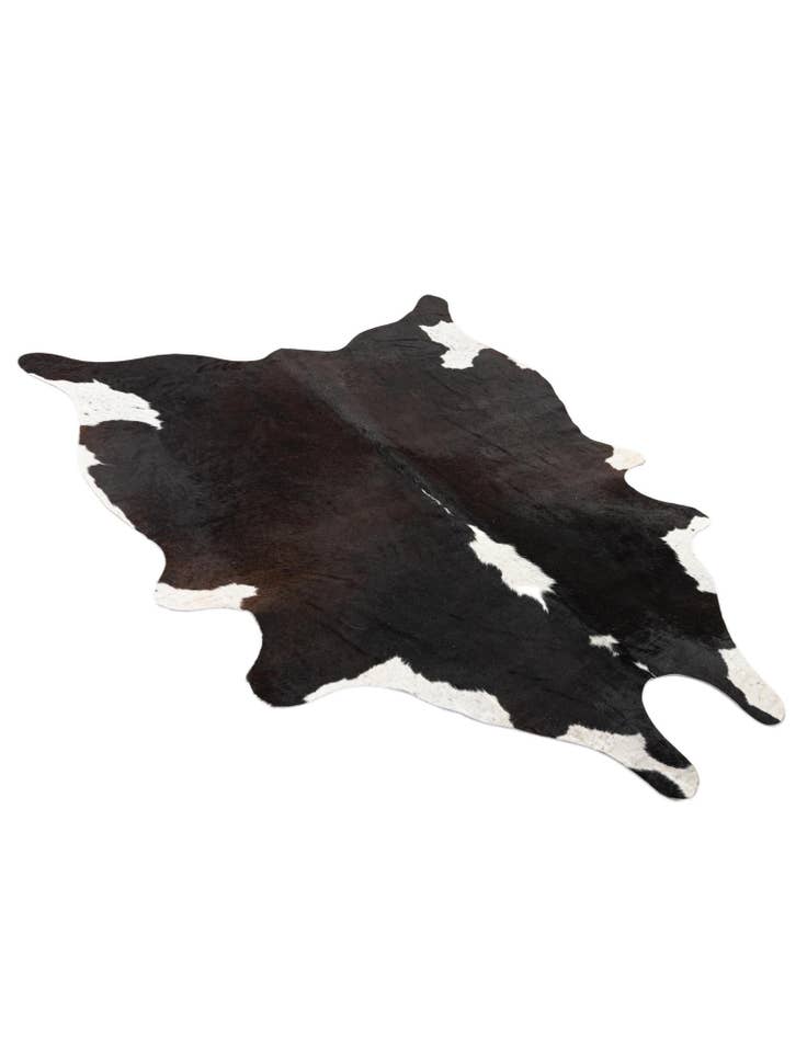 Detail image of  4' 4 x 5' 6 Cowhide Leather Rug