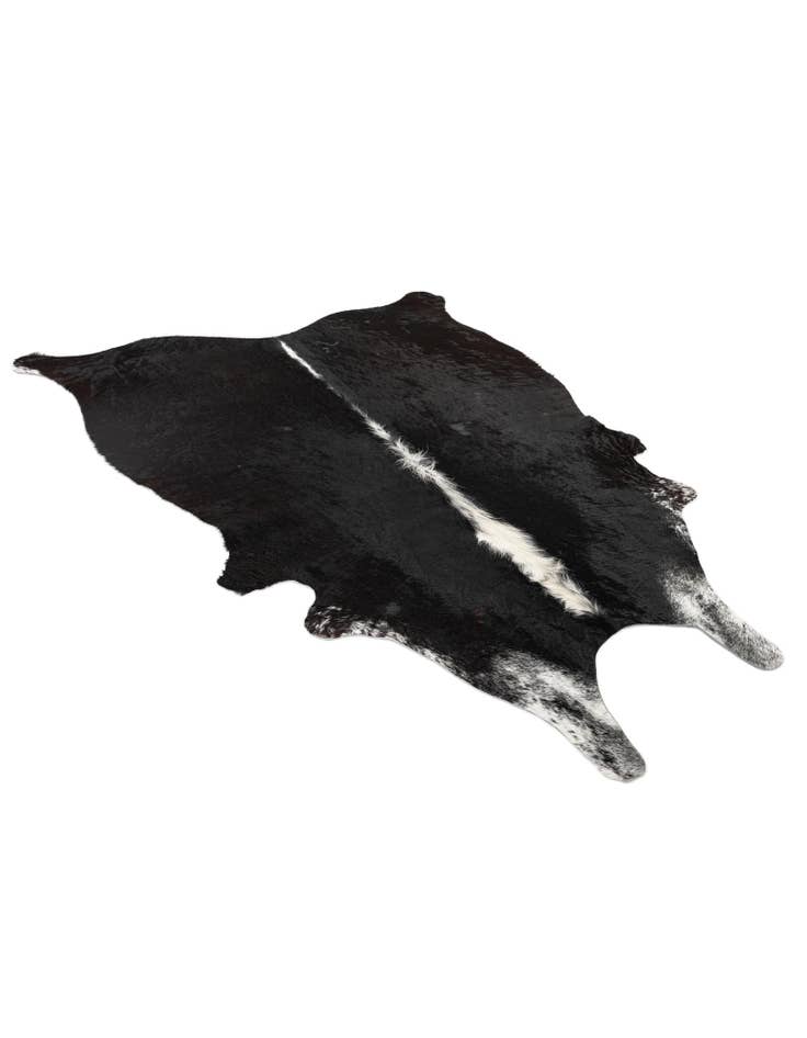 Detail image of  4' 8 x 5' 7 Cowhide Leather Rug