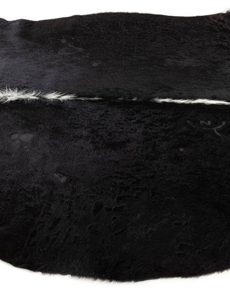 Detail image of  4' 8 x 5' 7 Cowhide Leather Rug