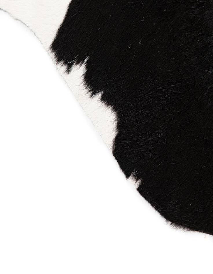 Detail image of  4' 8 x 5' 9 Cowhide Leather Rug