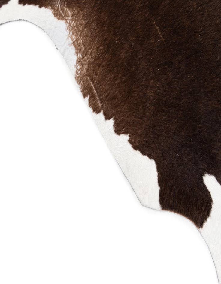 Detail image of  5' 1 x 6' 3 Cowhide Leather Rug