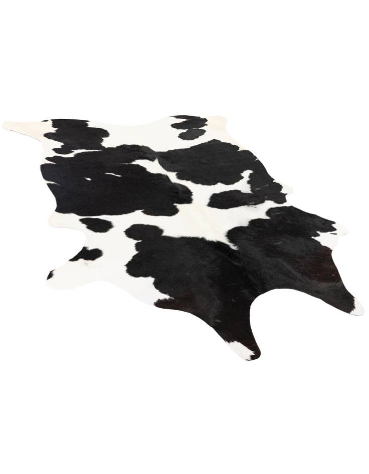 Detail image of  5' 2 x 6' 6 Cowhide Leather Rug