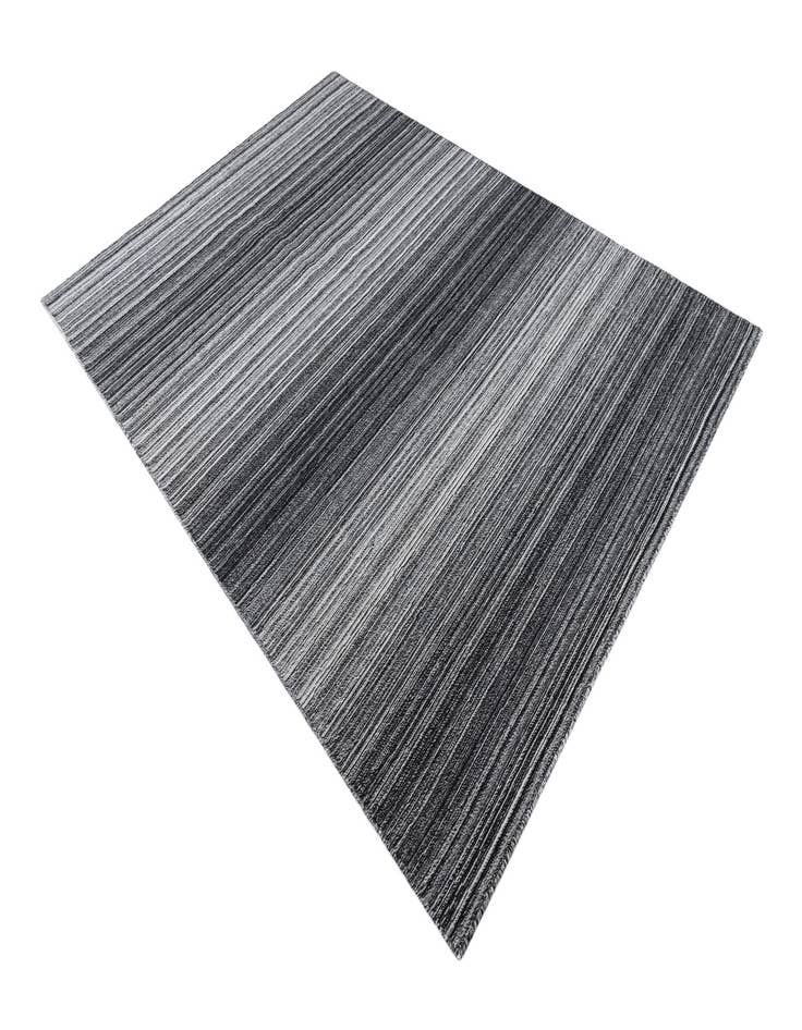 Detail image of  5' 8 x 8'  Hand Knotted Darya Wool Rug