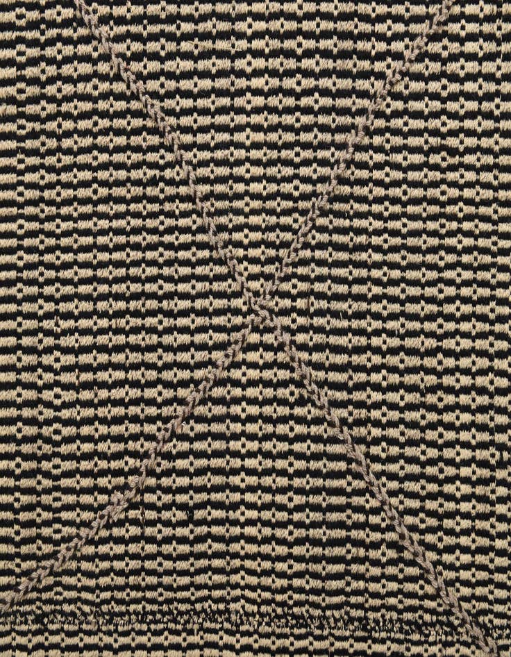 Detail image of  7' 10 x 9' 5  Hand Knotted Darya Wool Rug