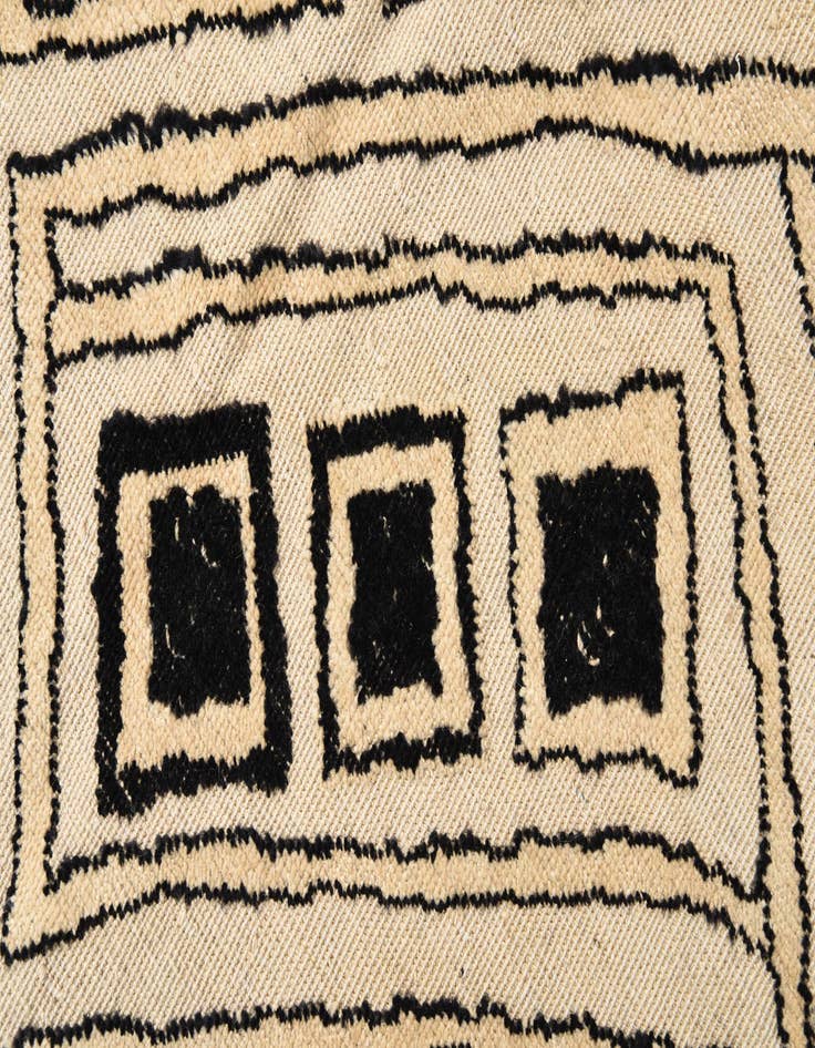 Detail image of  7' 9 x 10' 2  Hand Knotted Darya Wool Rug