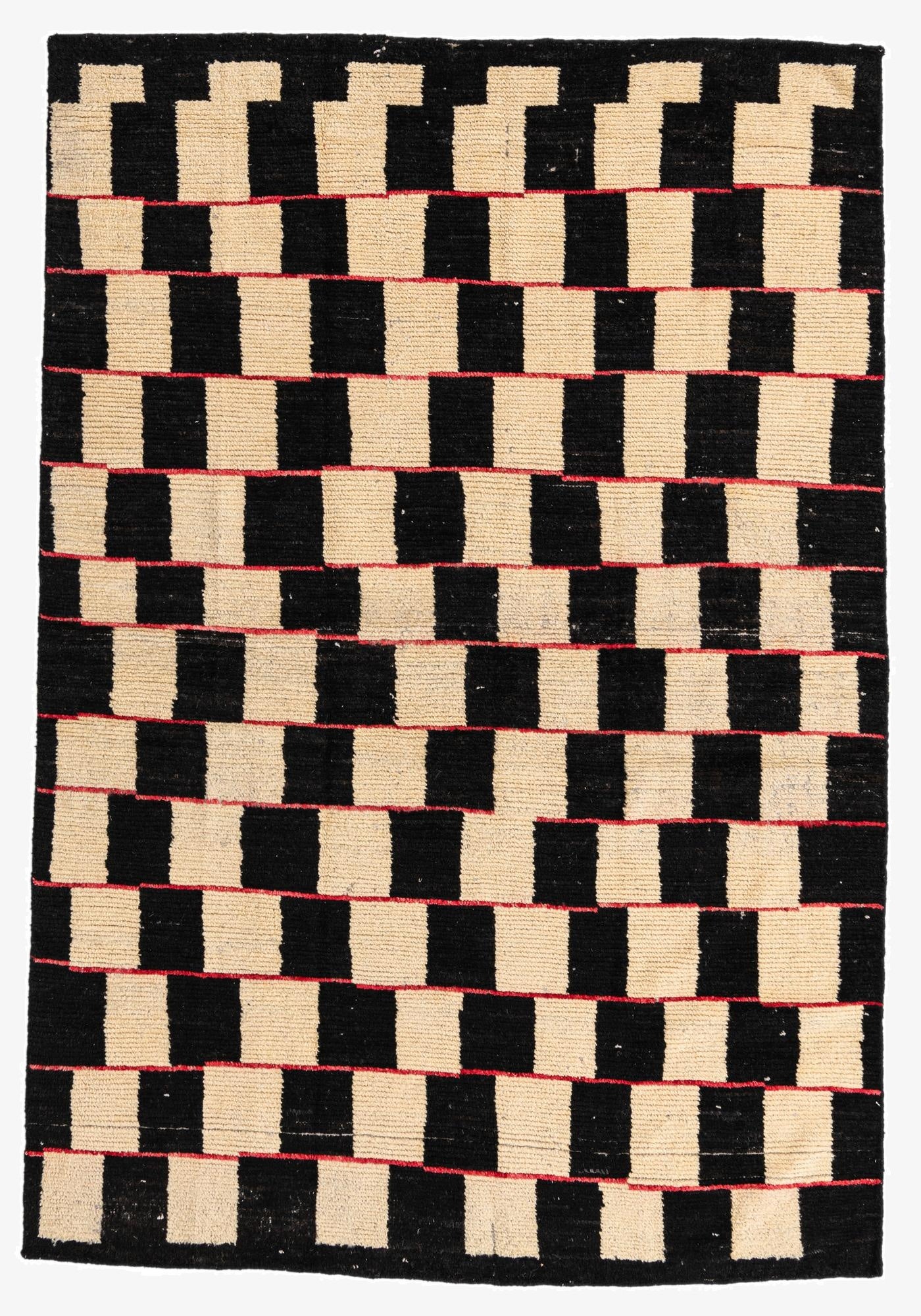  5' 6 x 8' 1  Hand Knotted Darya Wool Rug