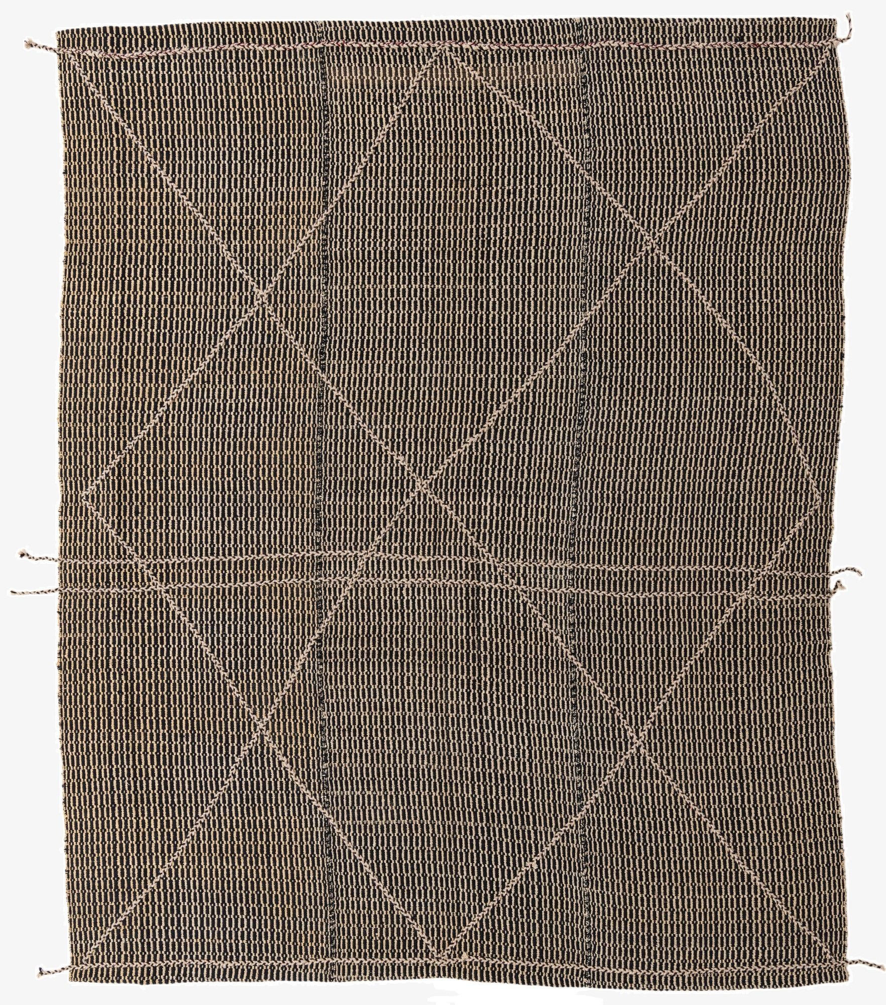  7' 8 x 9' 8  Hand Knotted Darya Wool Rug