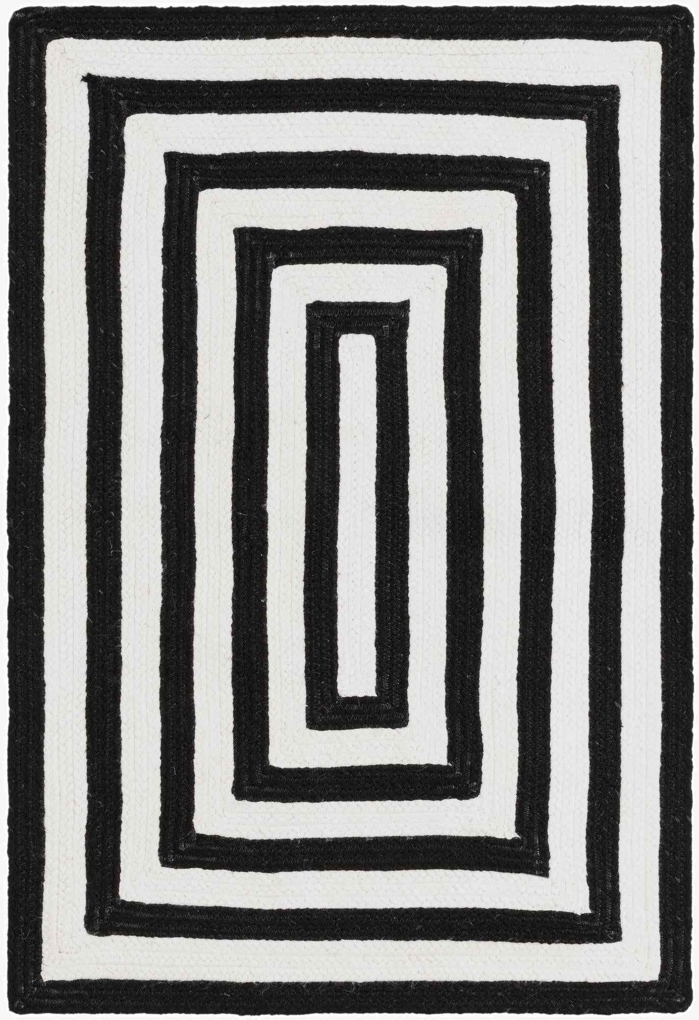  2' 2 x 3' 1  Hand Woven Eco Verse   Washable Indoor / Outdoor Rug