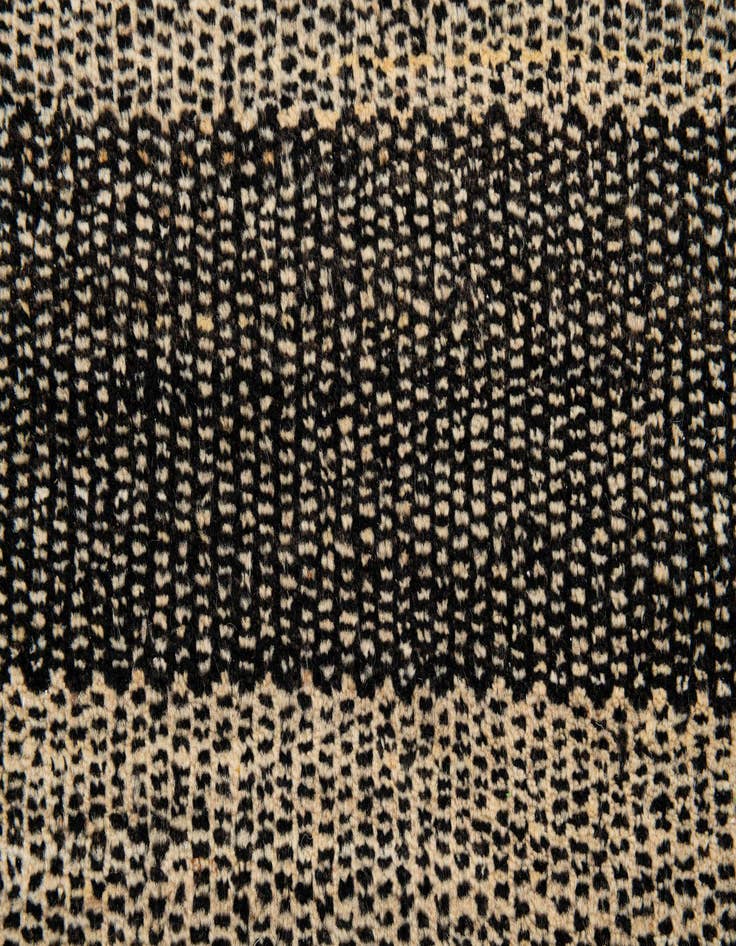 Detail image of  4' 7 x 6' 8  Hand Knotted Kashkuli Gabbeh Rug