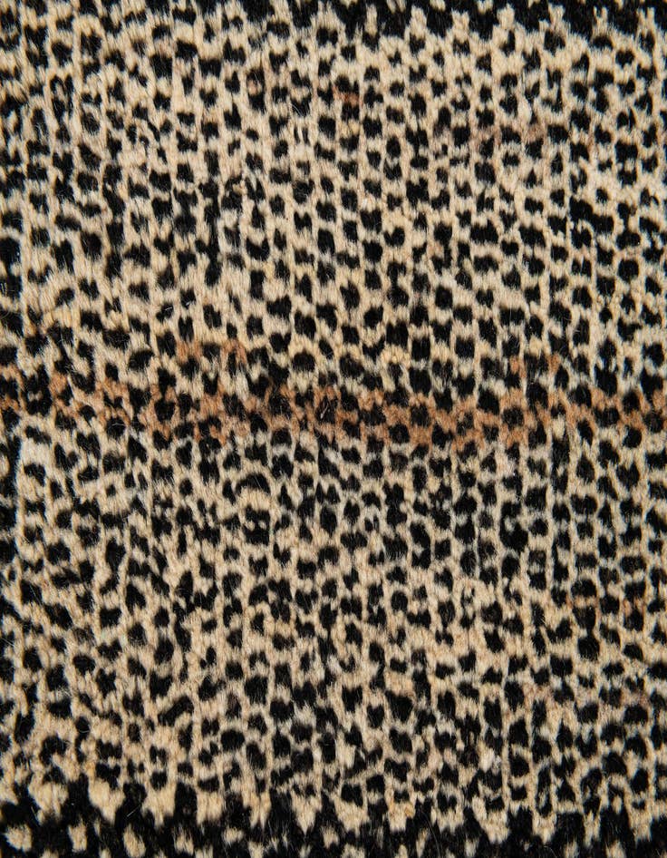 Detail image of  4' 7 x 6' 8  Hand Knotted Kashkuli Gabbeh Rug