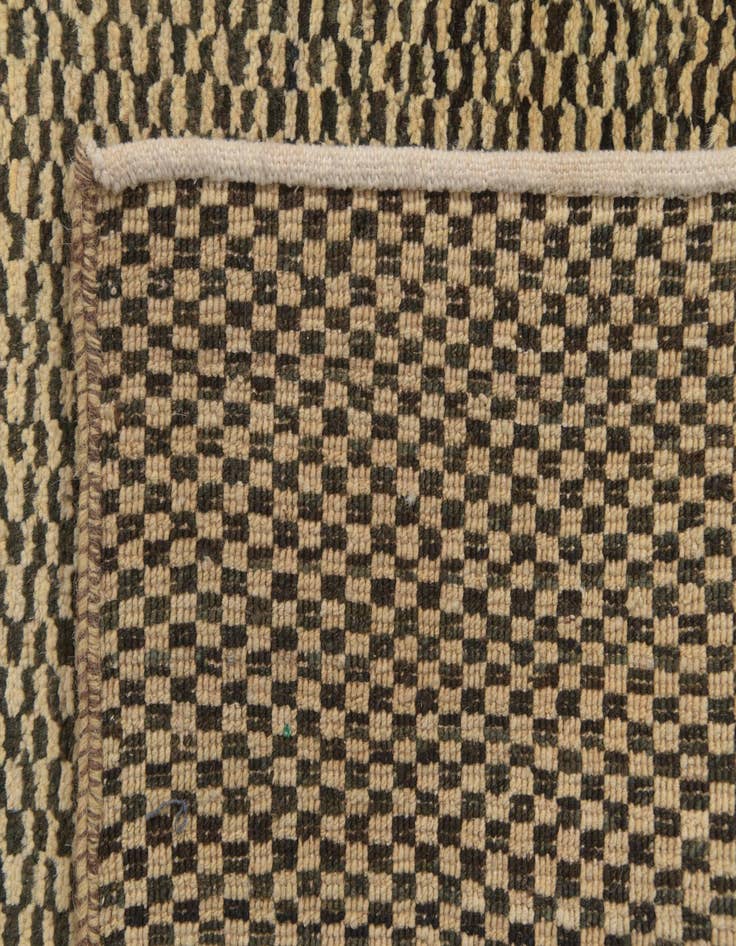 Detail image of  5' 3 x 7' 10  Hand Knotted Kashkuli Gabbeh Oriental Wool Rug