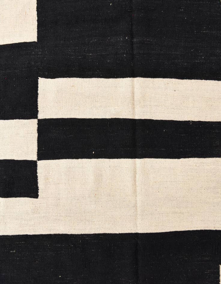 Detail image of  8' 7 x 10'  Hand Woven Kilim Modern Wool Rug