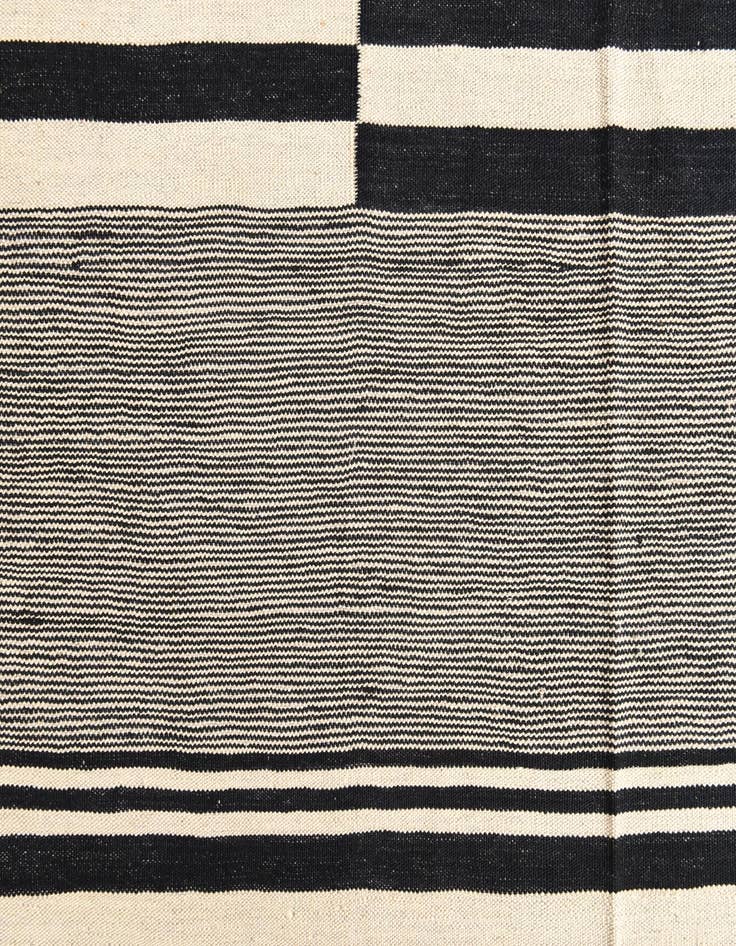 Detail image of  7' x 10'  Hand Woven Kilim Modern Wool Rug