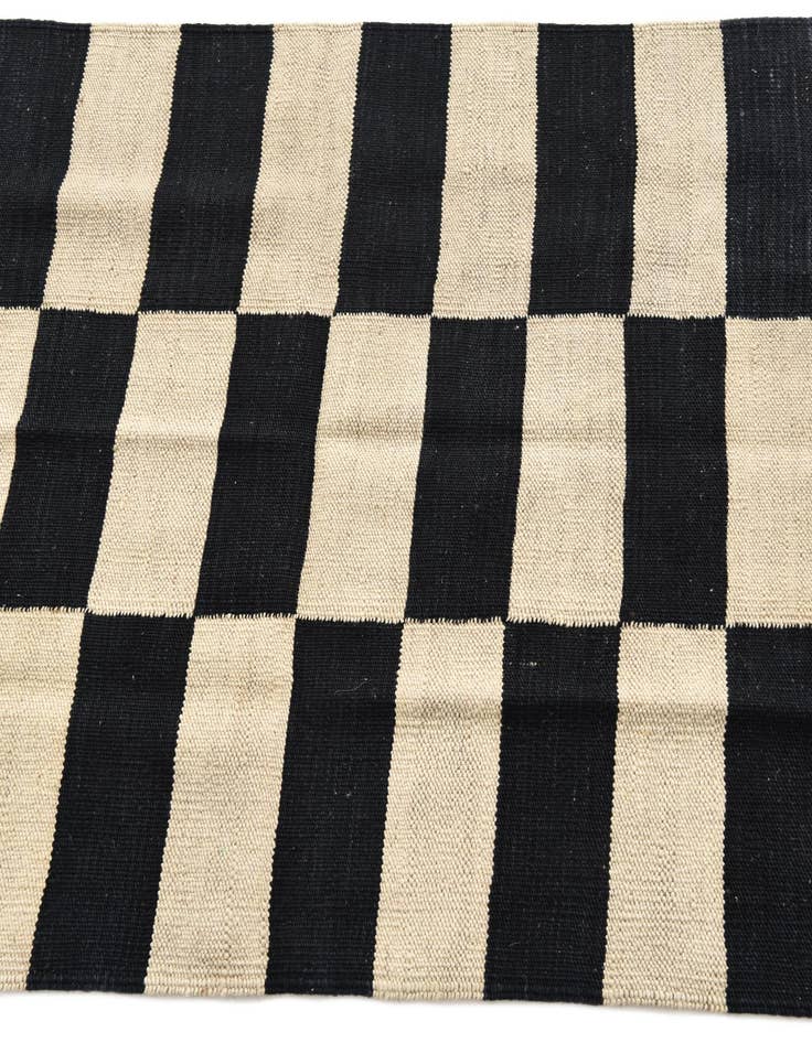 Detail image of  2' 8 x 3' 10  Hand Woven Kilim Modern Wool Rug