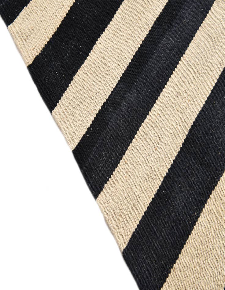 Detail image of  3' 4 x 4' 10  Hand Woven Kilim Modern Wool Rug