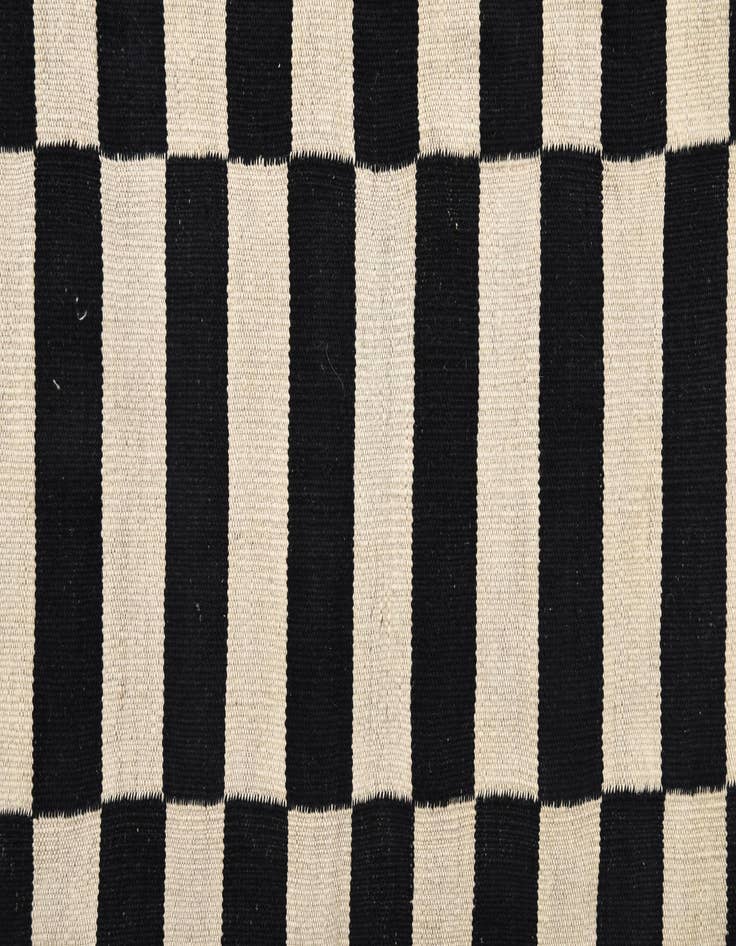 Detail image of  3' 3 x 4' 8  Hand Woven Kilim Modern Wool Rug