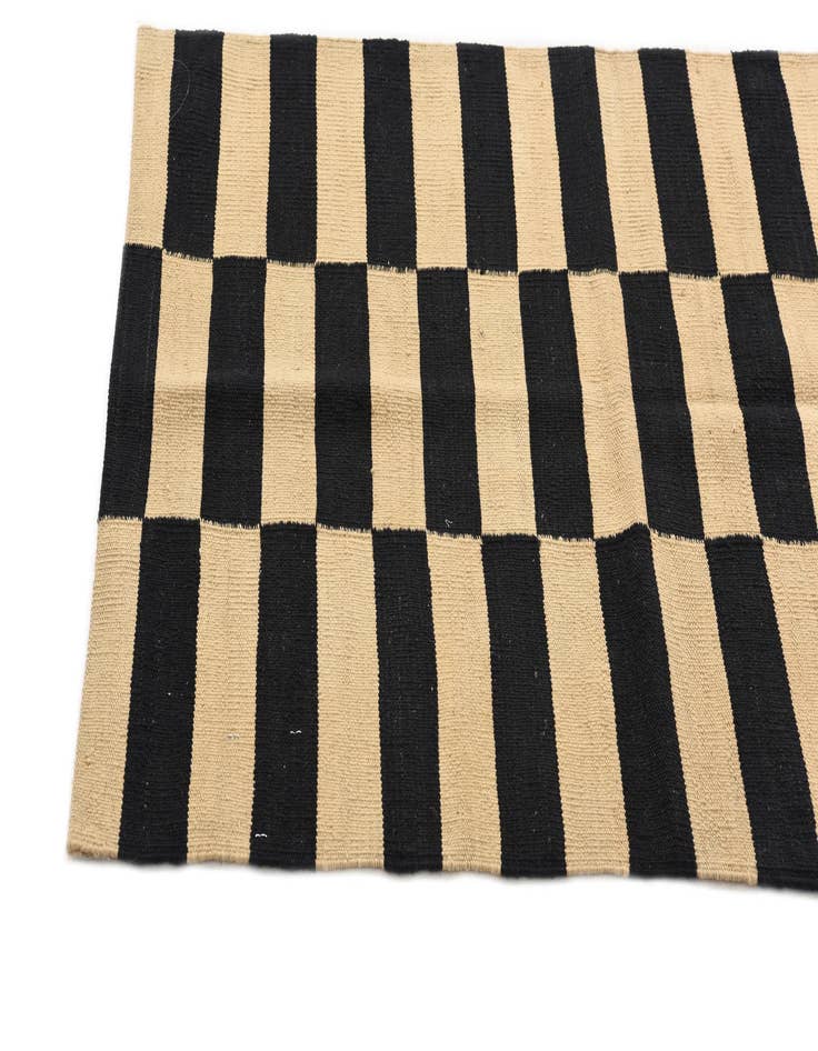 Detail image of  2' 8 x 3' 11  Hand Woven Kilim Modern Wool Rug