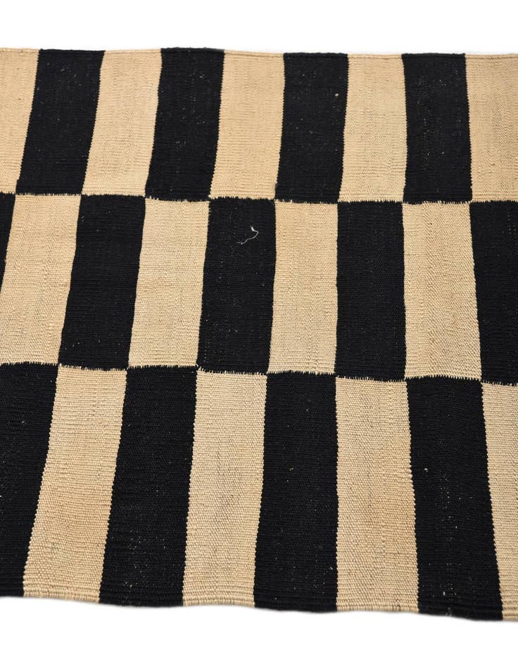 Detail image of  2' 8 x 3' 11  Hand Woven Kilim Modern Wool Rug