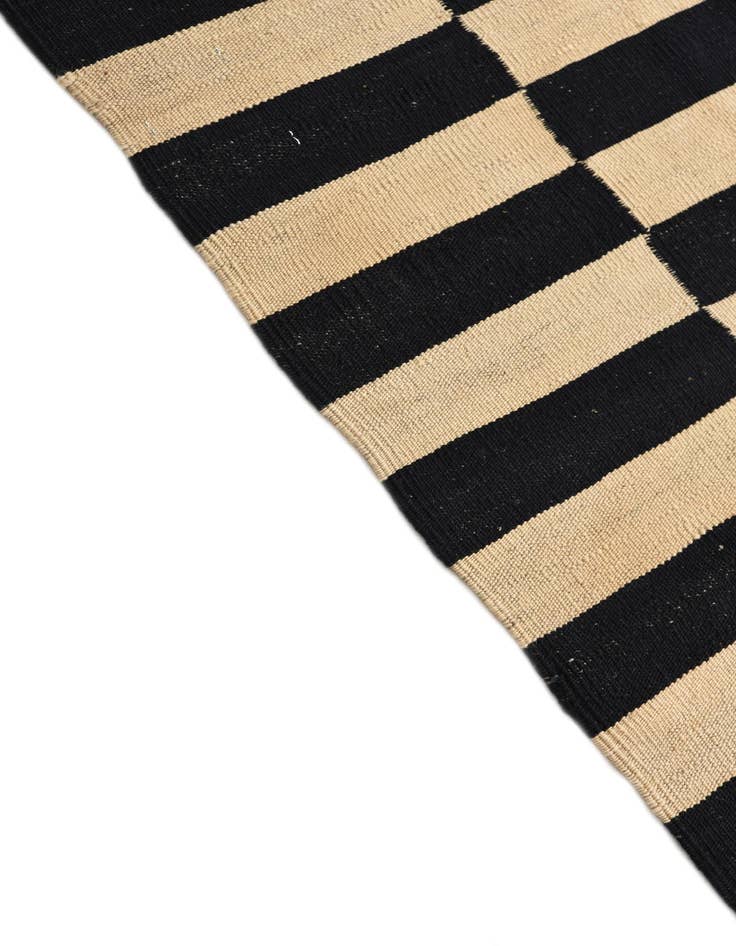 Detail image of  2' 8 x 3' 11  Hand Woven Kilim Modern Wool Rug