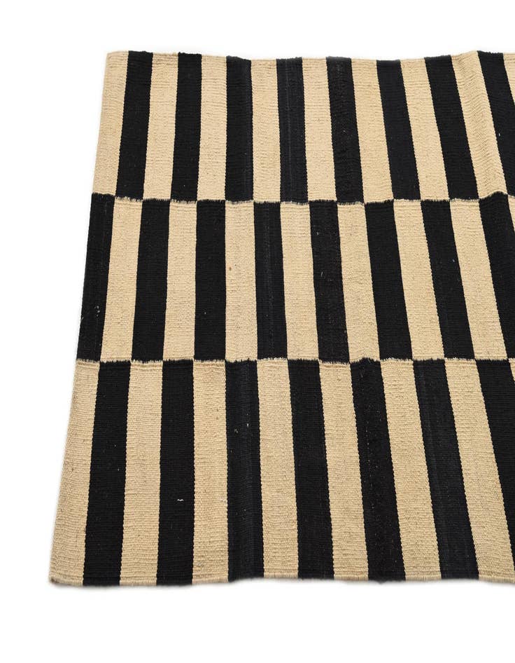 Detail image of  2' 8 x 3' 11  Hand Woven Kilim Modern Wool Rug